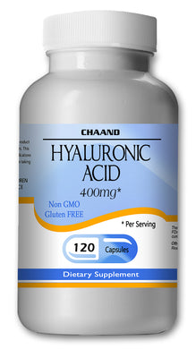 Hyaluronic Acid 400mg Serving High Potency Big Bottle 120 Capsules CH