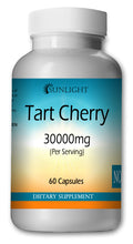 Load image into Gallery viewer, Tart Cherry 3000mg Large Bottles Of 60 Capsules Per Serving Sunlight