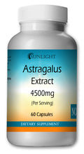 Load image into Gallery viewer, Astragalus 4500 mg 60 Capsules Max Triple Strength Best Quality Price Sunlight