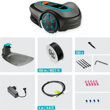 Load image into Gallery viewer, Automatic Robotic Lawn Mower Minimo, Bluetooth App Control, Grey, Boundary System