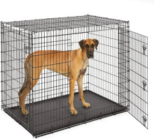 Load image into Gallery viewer, Midwest Homes for Pets SL54DD Double Door Dog Crate XXL for Largest Dog Breeds