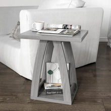 Load image into Gallery viewer, &quot;Modern 2-Piece Side Table Set - 2-Tier Nightstand for Living Room &amp; Bedroom