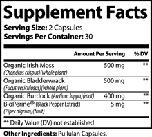 Load image into Gallery viewer, Sea Moss Capsules - Organic Irish Moss Supplement - Premium Brand