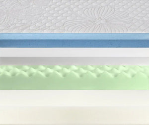 Queen 10" Gel Memory Foam Mattress: Medium Plush, Cooling Gel Layer
