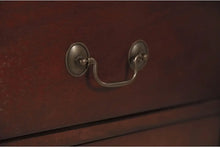 Load image into Gallery viewer, Traditional Dark Brown 2 Drawer Nightstand - Classic Bedroom Furniture