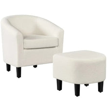 Load image into Gallery viewer, Accent Chair with Ottoman | Comfortable and Stylish Seating