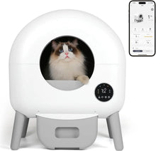 Load image into Gallery viewer, Self Cleaning Litter Box - Automatic, Extra Large for Multiple Cats, 100L Capacity