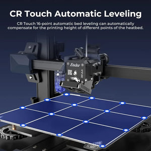 High Precision 3 S1 3D Printer, Direct Drive Extruder, Auto Leveling CR Touch