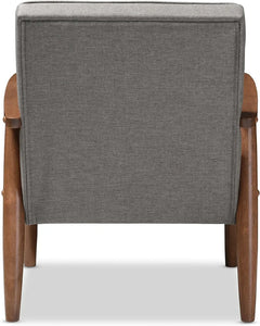 Grey BBT8013 Armchairs, 27.11 x 29.45 x 32.96, Elegant & Comfortable Seating