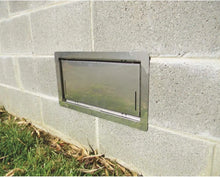 Load image into Gallery viewer, Stainless Steel Smart Vent 16&quot;x8&quot; - Insulated Foundation Flood Vent