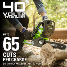 Load image into Gallery viewer, 12-Inch 40V Electric Saw with 2.0Ah Battery and Charger