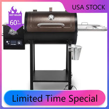 Load image into Gallery viewer, Wood Pellet Grill - 440 SERIES Black Pit for Ultimate BBQ Experience PB440D2