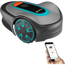 Load image into Gallery viewer, Automatic Robotic Lawn Mower Minimo, Bluetooth App Control, Grey, Boundary System