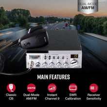 Load image into Gallery viewer, Professional CB Radio 29 LTD Classic | AM/FM, Instant Channel 9, 4-Watt Output