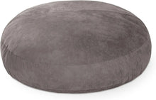 Load image into Gallery viewer, 6 Foot Large Bean Bag Chair for Adults | Charcoal