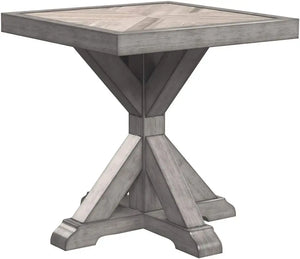 Signature Indoor Outdoor Square End Table Furniture Accent Side Table