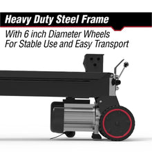 Load image into Gallery viewer, Heavy Duty 5 Ton Log Splitter - 15 Amp Induction Motor, Hydraulic Ram, Versatile