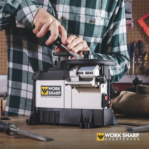 Professional Woodworking Tool Sharpener - Work Sharp Benchtop for Precision