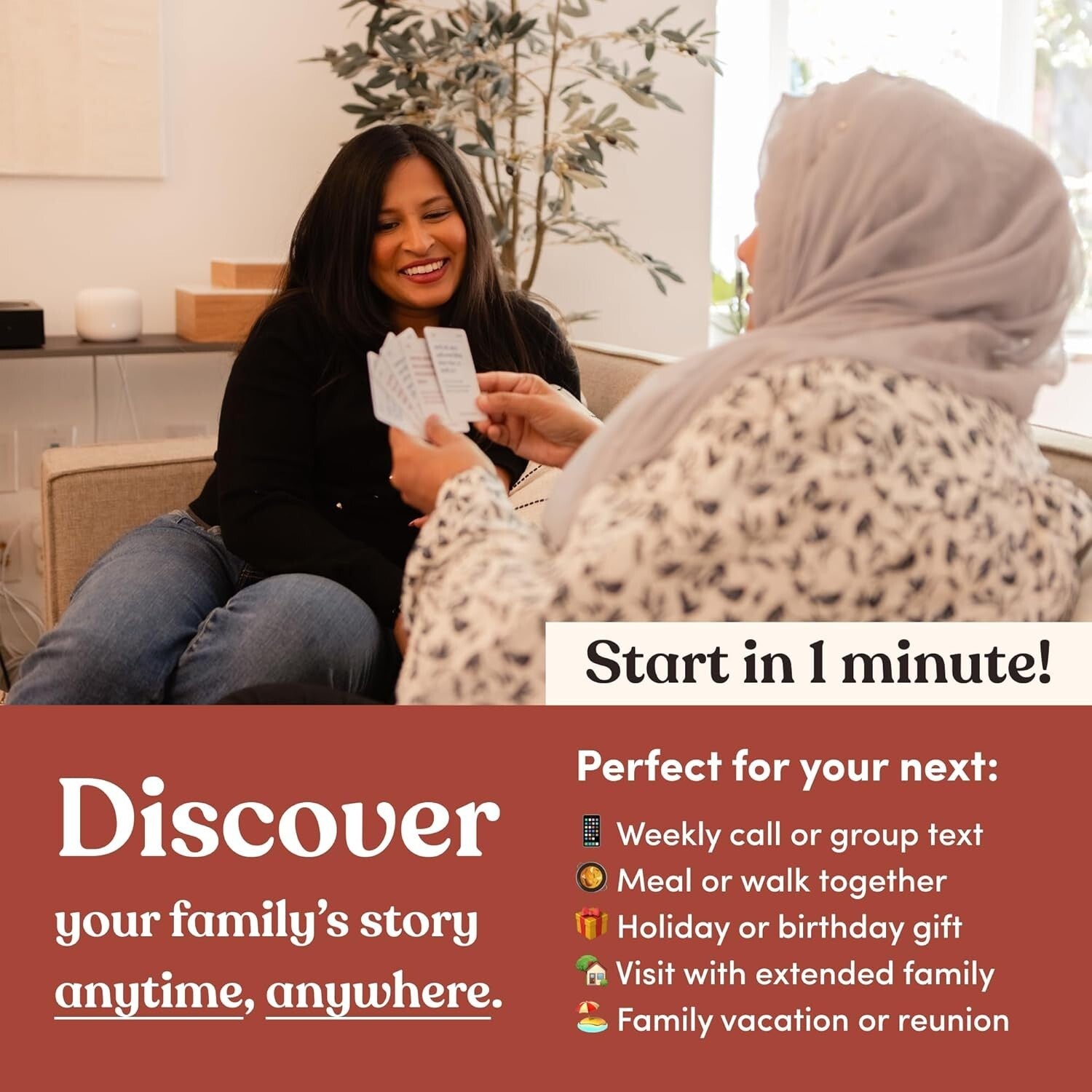 Engaging Conversation Starter Cards - Strengthen Family Ties with 70 Prompts