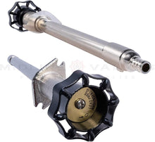 Load image into Gallery viewer, Frost-Free Sillcock Pipe 1/2 Inch PEX &amp; 3/4 Inch Hose Bib - Brass Chrome Finish