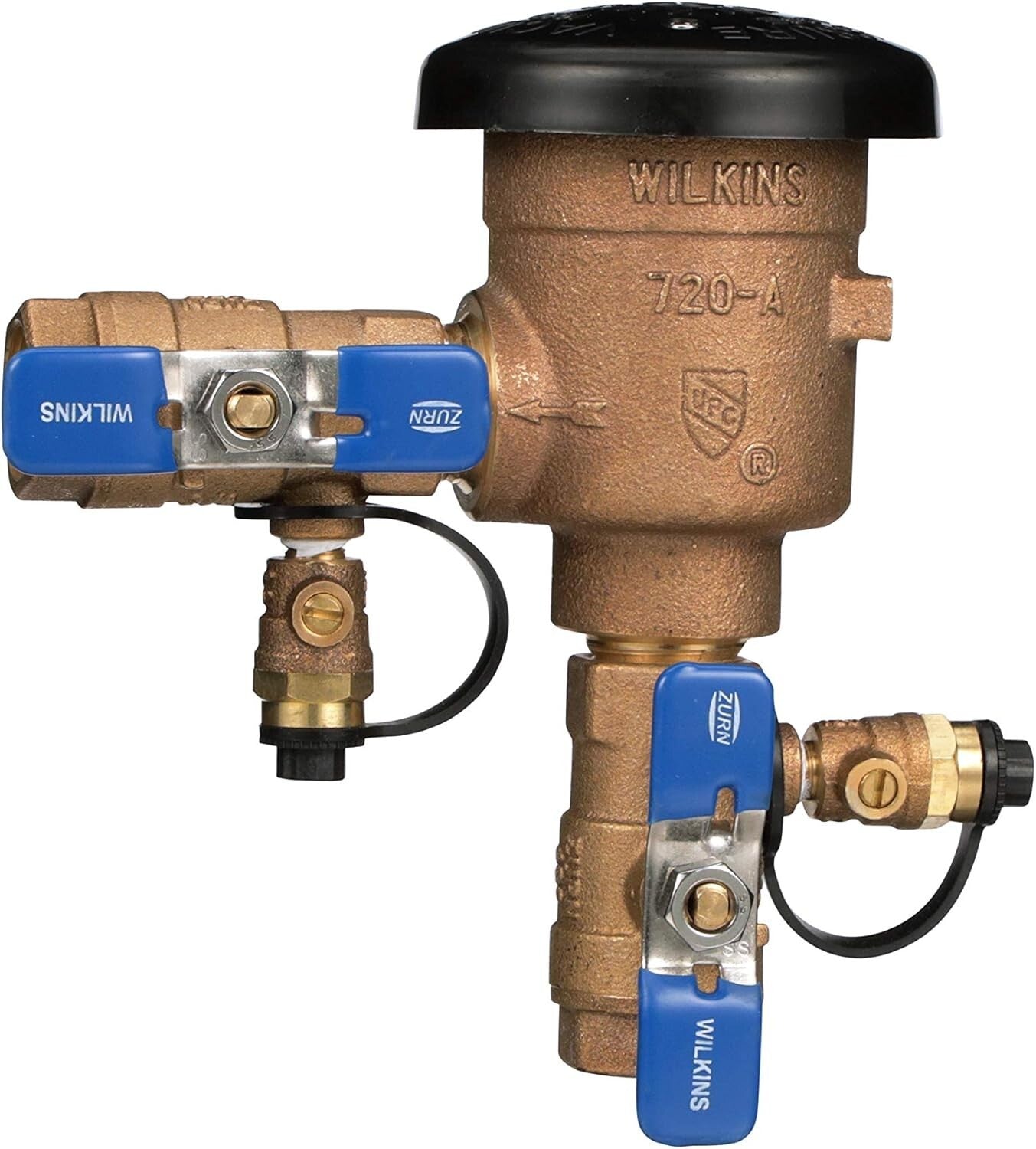 Secure 1" Bronze Pressure Vacuum Breaker Assembly for Reliable Irrigation Safety