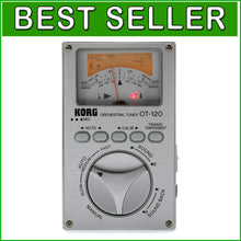 Load image into Gallery viewer, OT-120 Chromatic Orchestral Tuner with Dual Display &amp; Soft Case - Black