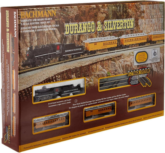 N Scale Durango & Silverton Electric Train Set - Ideal for Experienced Hobbyists