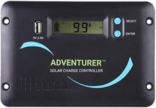 Load image into Gallery viewer, 30A PWM Solar Charge Controller with LCD Display - Flush Mount &amp; Bluetooth Ready