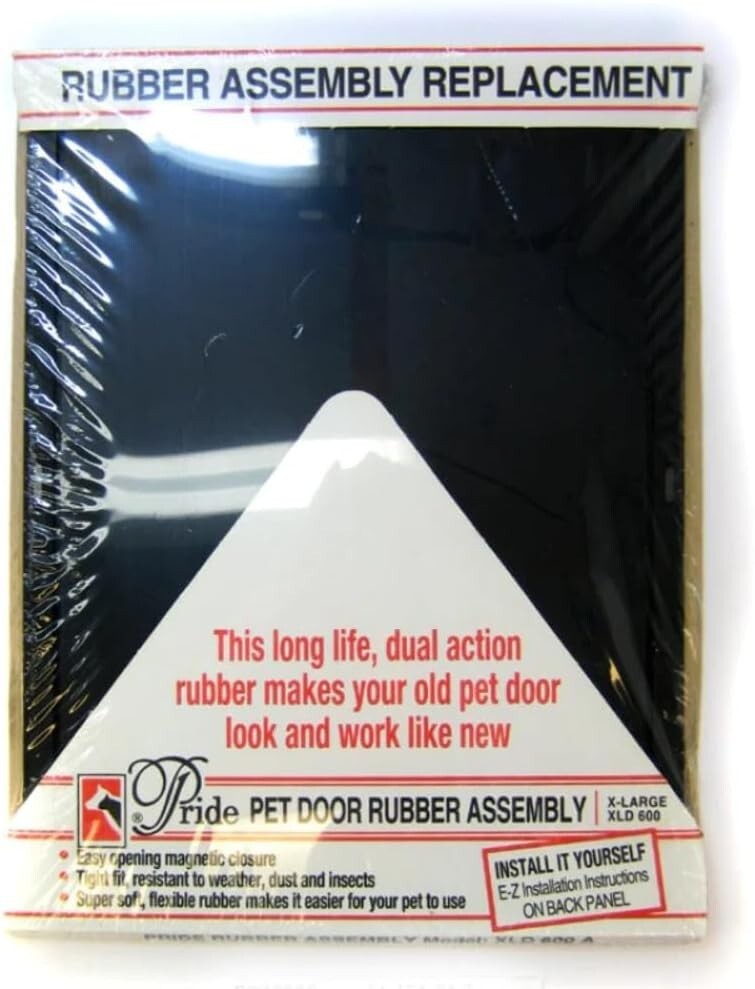 Extra-Large Plastic Pet Door with Durable Magnetic Flap - Perfect for Large Dogs