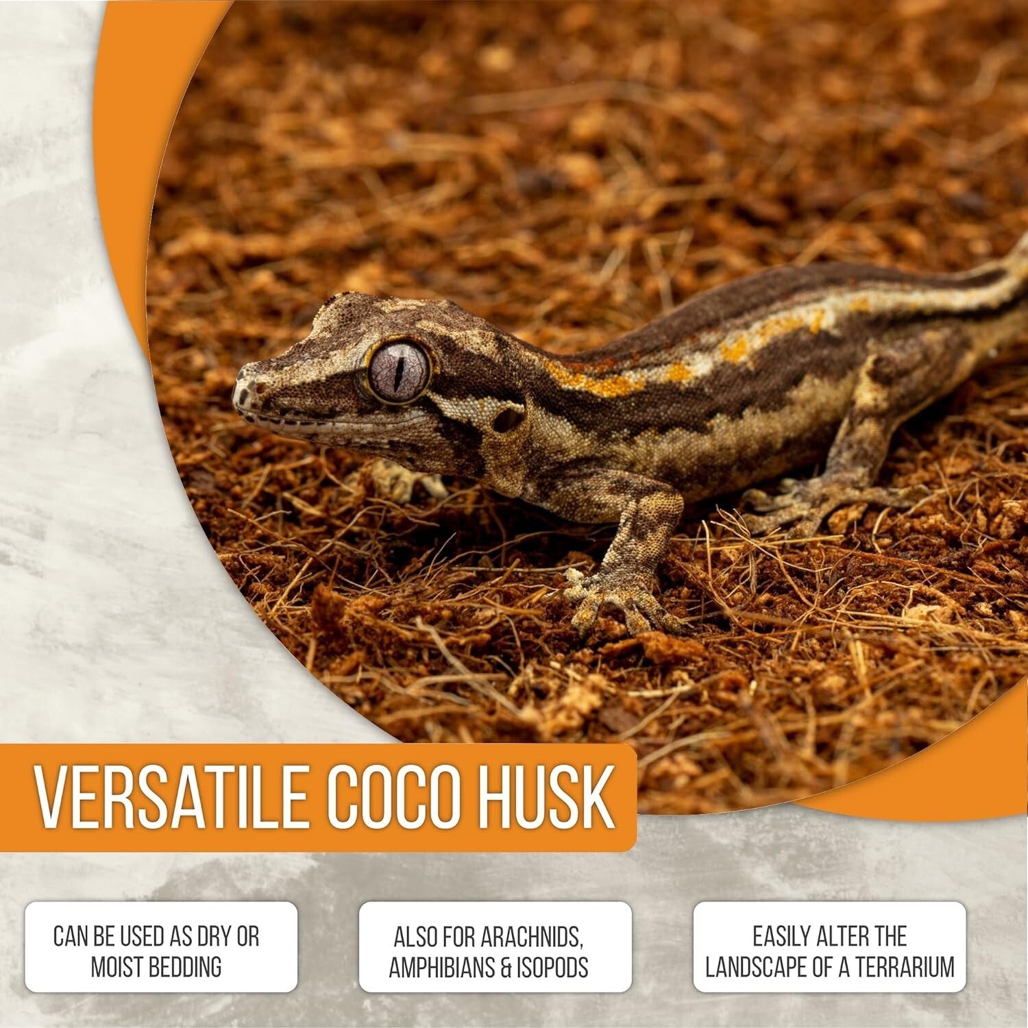 Fluffy Organic Coco Fiber Bedding - Ideal for Bioactive Reptile Environments