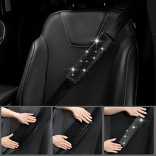 Load image into Gallery viewer, Luxury Bling Rhinestone Seat Covers &amp; Steering Wheel Cover - Universal Fit Set