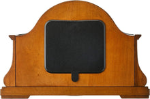 Load image into Gallery viewer, Timeless Chadbourne Analog Clock – Old World Walnut Finish, Tabletop Design