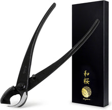 Load image into Gallery viewer, Hand Forged Bonsai Concave Branch Cutter - 8 inch Japanese Tool in Gift Box