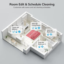Load image into Gallery viewer, LiDAR Mapping Robot Vacuum with Long-Lasting Self-Empty Station for Smart Homes