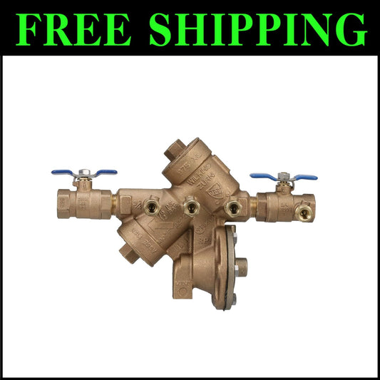 Bronze 3/4" 975XL Backflow Preventer - Reduced Pressure for Safe Irrigation