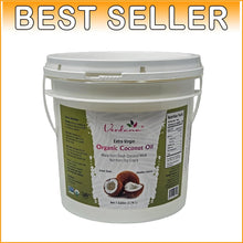 Load image into Gallery viewer, Large 1 Gallon Extra Virgin Coconut Oil - Healthy Cooking &amp; Natural Skincare