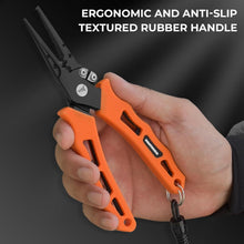 Load image into Gallery viewer, Portable Fishing Tool Set: Line Spooler, Line Gobbler &amp; 7" Pliers for Anglers