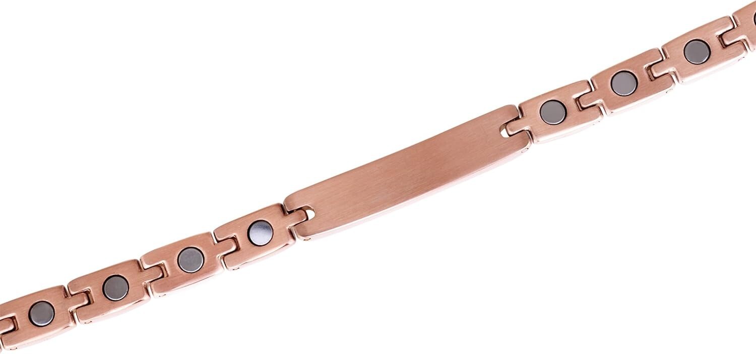 Adjustable Titanium Magnetic Bracelet for Women - Elegant Hypoallergenic Design