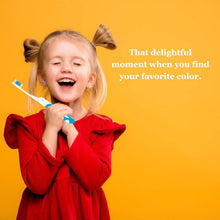Load image into Gallery viewer, Multi-Color Folding Travel Toothbrush Kit - 100 Medium Soft Bristles for Comfort