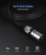 Load image into Gallery viewer, Durable 200ft XLR Male to Female Microphone Cable - Ideal for Music &amp; Podcasts