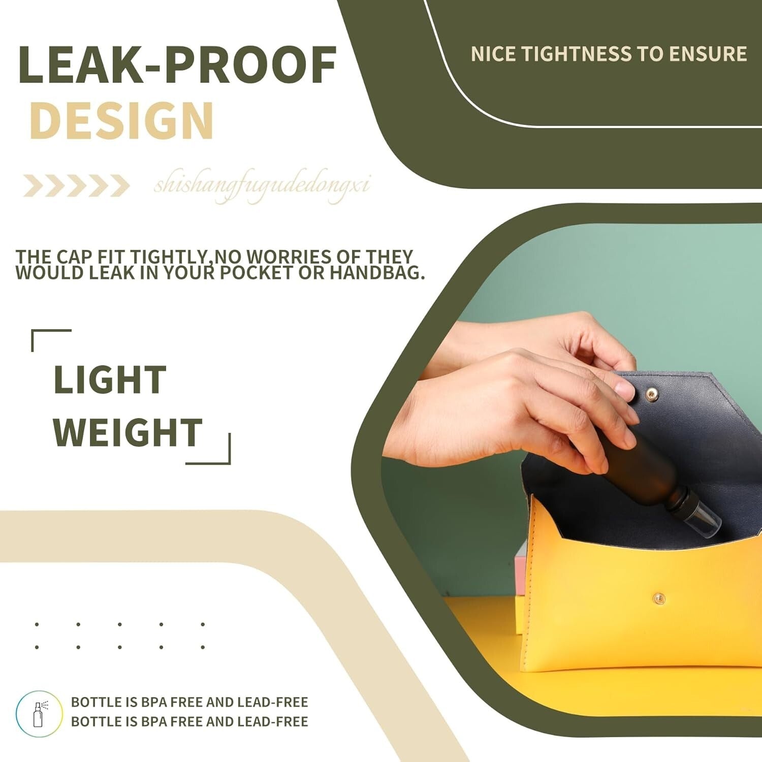 Multi-Purpose 2 oz Reusable Amber Spray Bottles - 48 Pack for Beauty & Cleaning