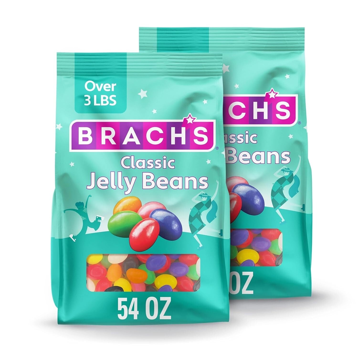 54 oz Bulk Classic Jelly Beans - Assorted Fruity Flavors for Every Celebration