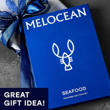 Load image into Gallery viewer, Elegant 2 Crab Crackers with 6 Forks - Ultimate Seafood &amp; Nut Cracking Solution