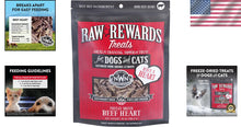 Load image into Gallery viewer, All-Natural 10 Oz Freeze-Dried Beef Heart Treats for Dogs &amp; Cats - Training Aid