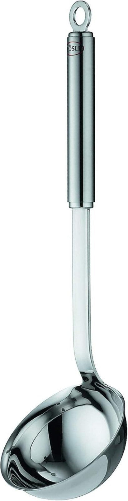 5.4-Ounce Stainless Steel Serving Ladle with Rounded Handle - Elegant Design