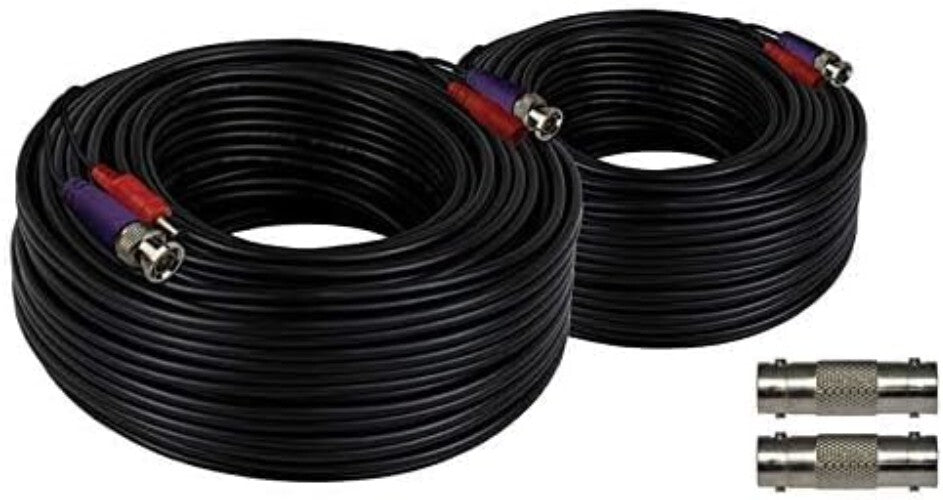 100 ft In-Wall Camera Extension Cable - Perfect for Indoor & Outdoor Security