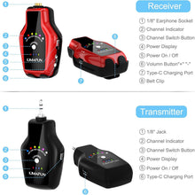 Load image into Gallery viewer, Multi-Channel Wireless In-Ear Monitor System with Noise Isolation &amp; Accessories