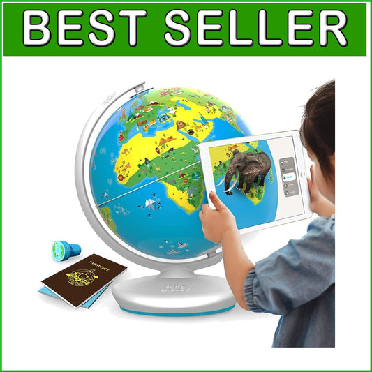 Augmented Reality Globe for Kids - Perfect Gift for Challenging Young Minds!
