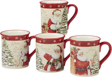 Load image into Gallery viewer, Enchanting 16-Piece Holiday Dinnerware Set by Susan Winget - Festive Table Decor