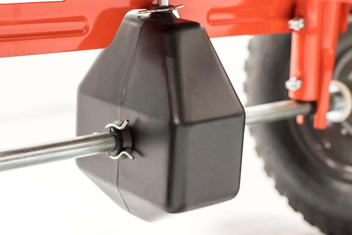 Lawn Care Revolution: 130 lb Tow-Behind Spreader with Direct Control from Seat